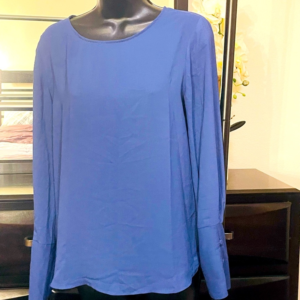 Small MNG Blue Blouse